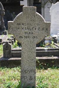 Hong Kong Cemetery - Manley, E